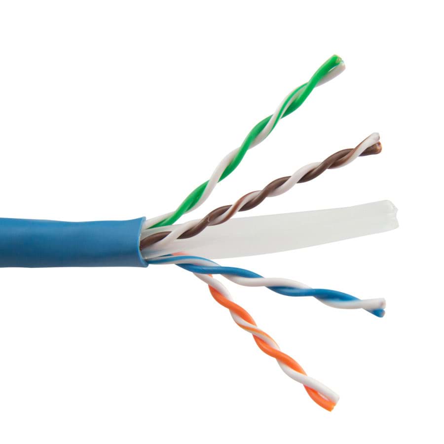 Afbeelding van datakabel CAT6 U/UTP 550MHz 4PxAWG23 Dca-s3 ETL blauw SCP DS305