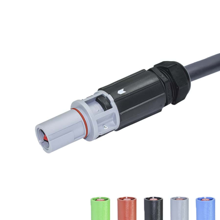 Afbeelding van aansluitkabel H07RNF  95mm2 Powerline drain > open-eind ## 3,5m