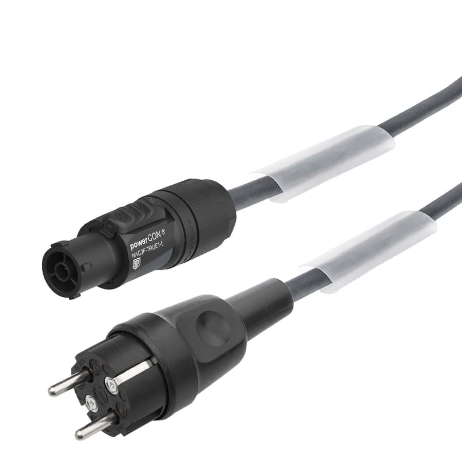Afbeelding van verlengkabel H07RNF 2,5mm2 AVA 341 > powerCON TRUE1  3.5m