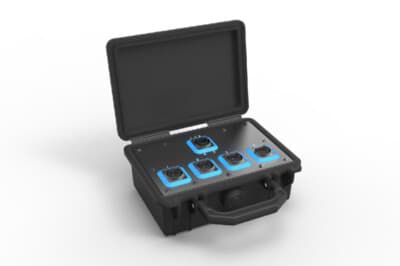 Afbeelding van opticalCON breakoutbox SM QUAD to 4xDUO