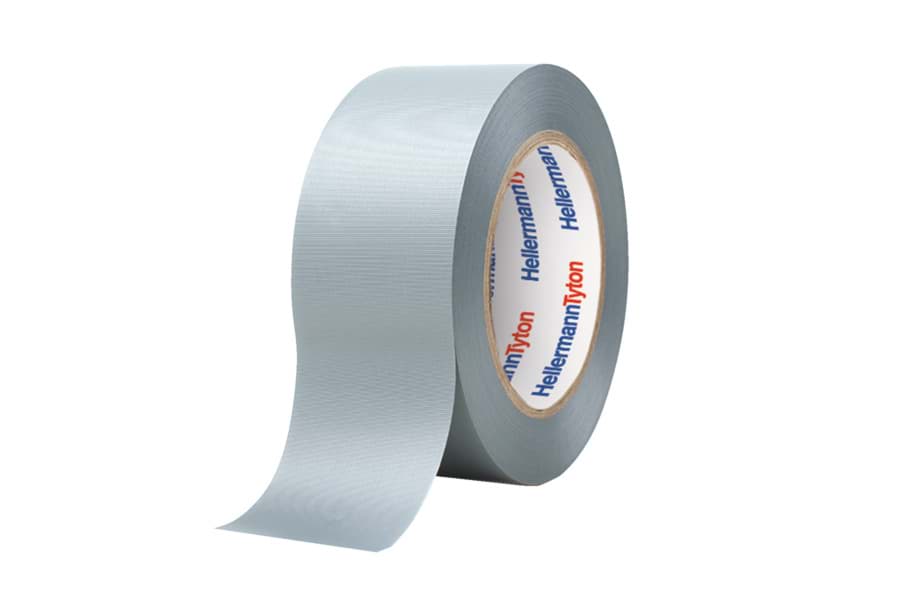 Afbeelding van bundeltape vinyl 50mm 46m grijs