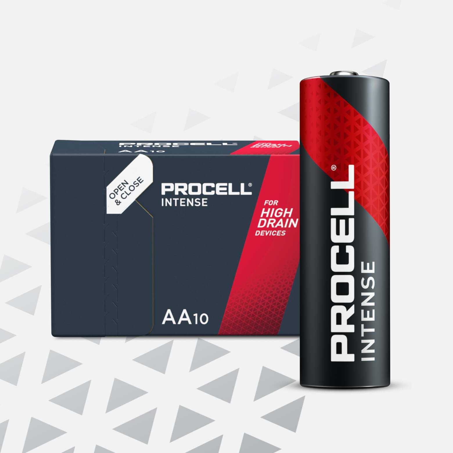 Afbeelding van batterij Procell Intens LR6/AA pack/10