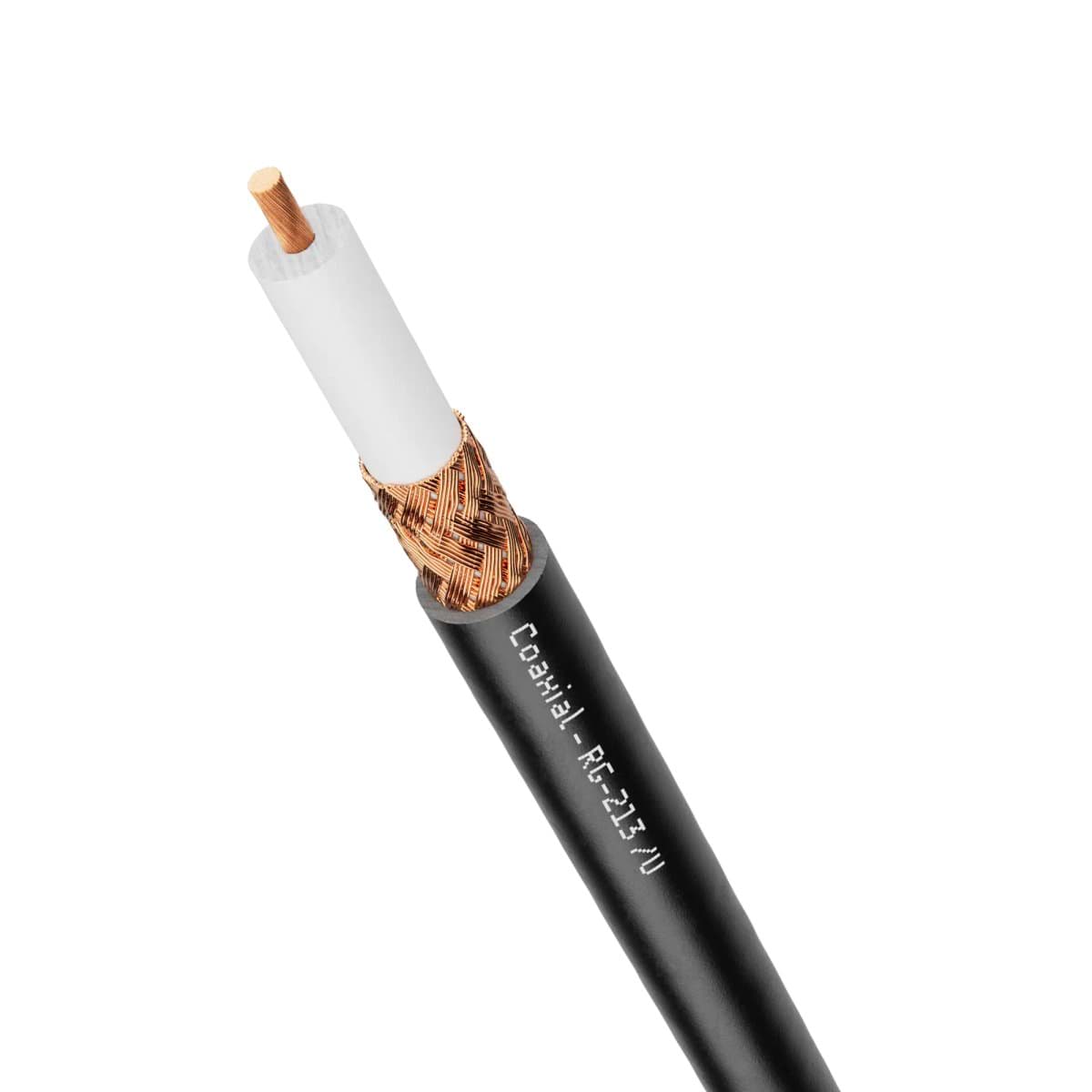 Afbeelding van Antennekabel 50 Ohm RG213/U PVC zwart Lapp