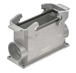 Afbeelding van Han 24B-2LOCK opbouw hoog 2xM40 grijs