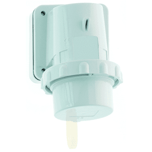Afbeelding van CEE toestel-opbouw 3p  16A 230V 6h blauw IP67 Bals schroef