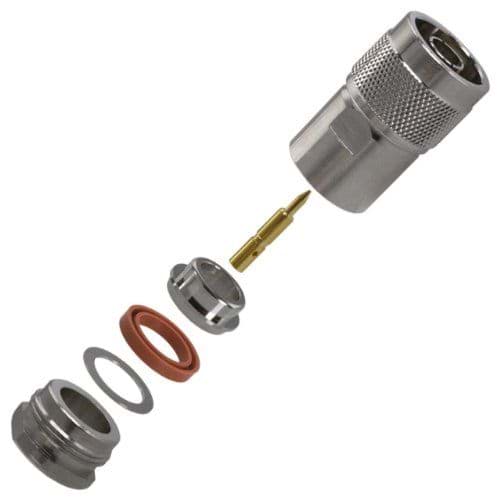 Afbeelding van N-connector kabeldeel bus soldeer RG213 Lumberg