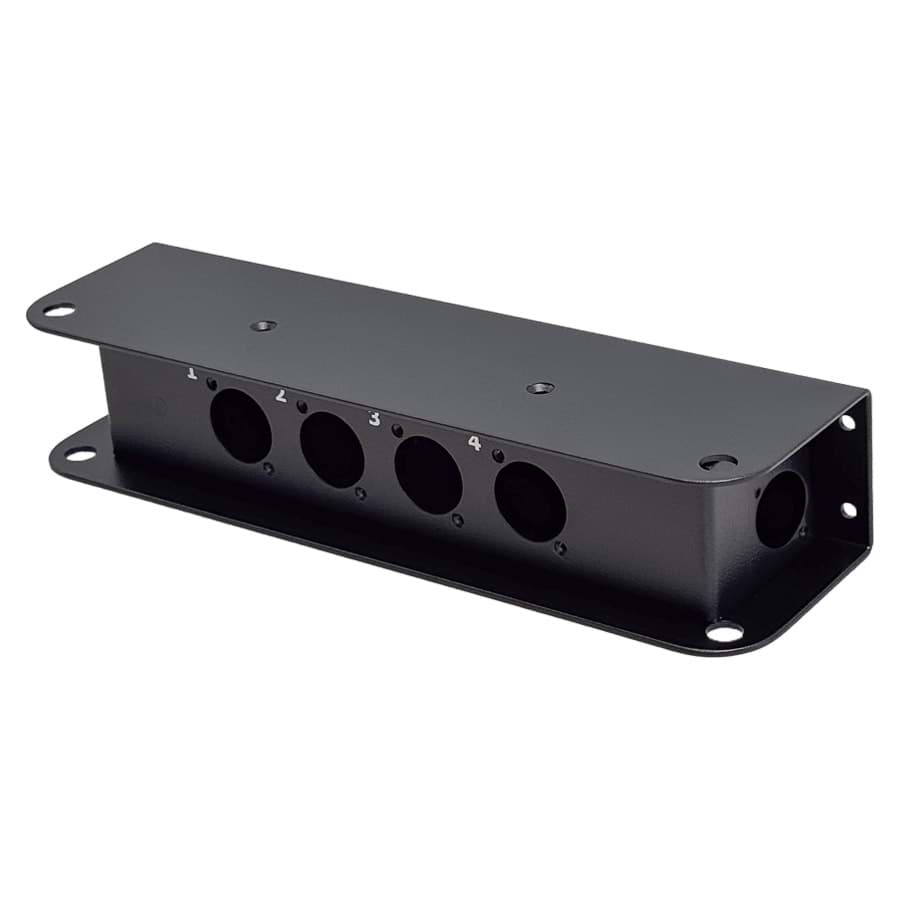 Afbeelding van stagebox CSD-4 D-size | 4x D-size | D-size ledig genummerd 1-4