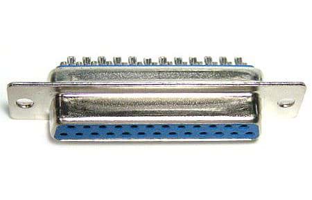 Afbeelding van D-sub connector 25p female solder Lumberg