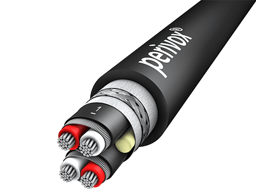 Picture of audiomultikabel  2x2x0,19mm2 PVC zwart