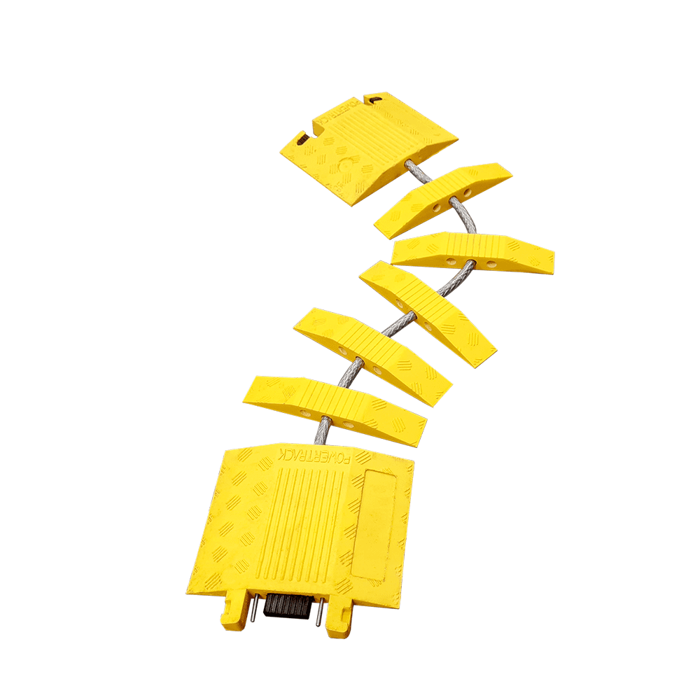 Afbeelding van Powertrack gevlochten slinky geel IP65 Ten47