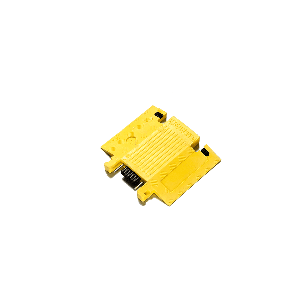 Afbeelding van Powertrack korte runner 0,2m geel IP65 Ten47
